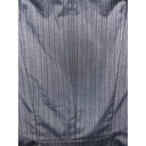 Isabella DeMarco Tahari Business Pin Stripe Single Button Notched Lapel Blazez - Picture 6 of 8